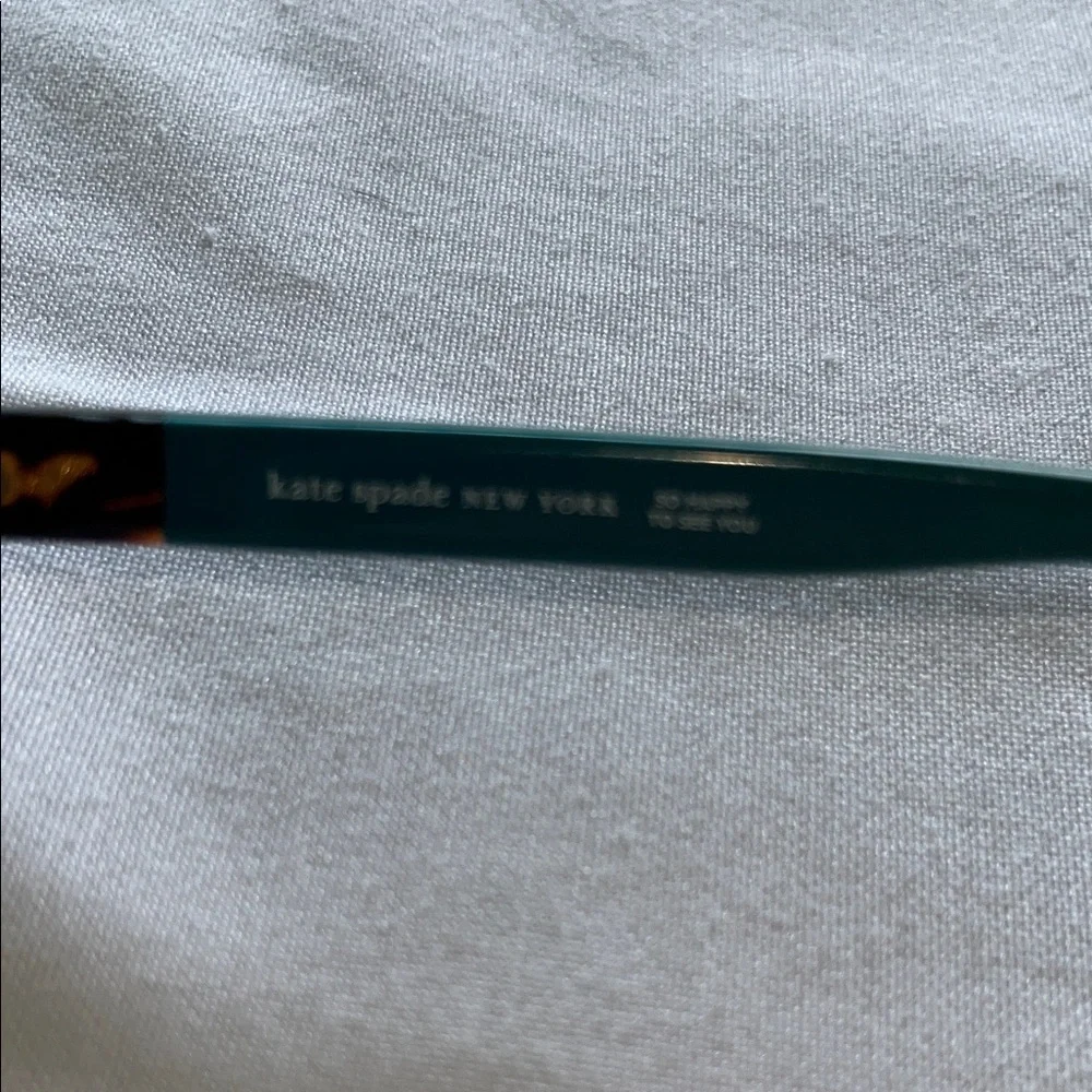 Kate Spade Karlee FZL Havana Turquoise Reading Eyeglasses